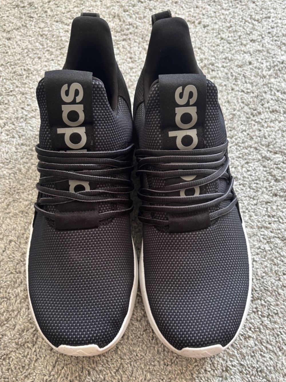 Adidas Men’s Black Lite Racer Adapt 7.0 Shoe - Men’s Size 13